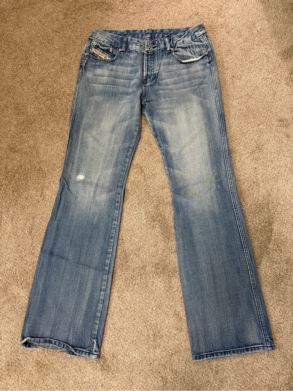 Men’s Diesel straight leg jean